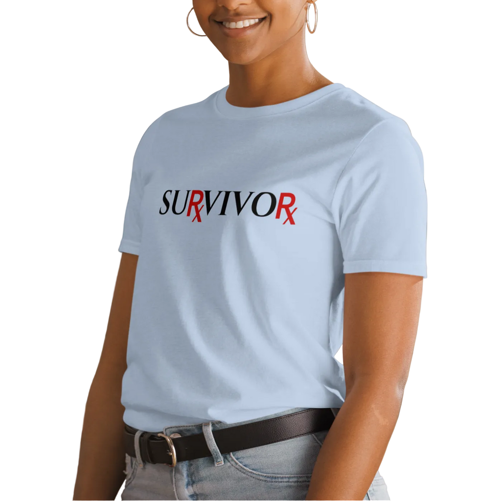 COURAGEOUS, INSPIRING, AND EMPOWERING PHARMACEUTICAL SURVIVOR SOFTSTYLE UNISEX T-SHIRT (S-2X) 5 COLORS