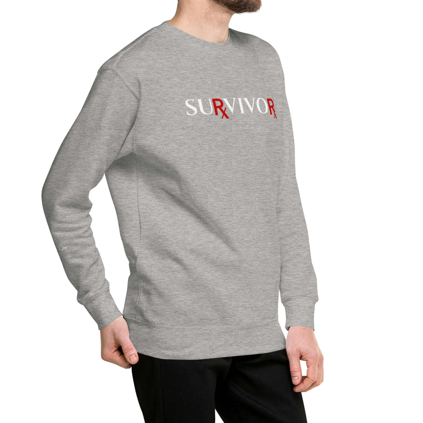 STRONG, BRAVE, and COURAGEOUS BIG PHARMA SURVIVOR Unisex Sweatshirt (S-2X) 5 COLORS