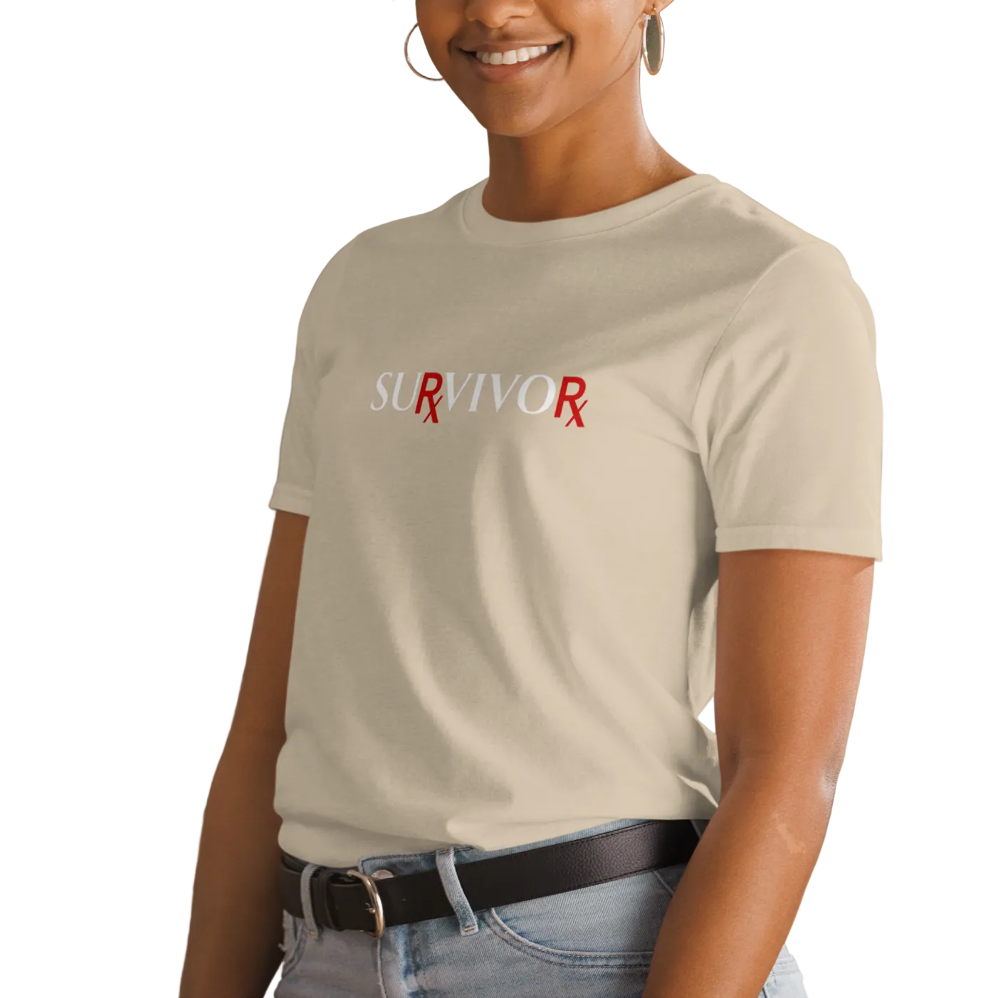 Brave, Courageous, Heroic Big Pharma Loses Survivor Wins Unisex T-shirt (S-2X) 5 COLORS