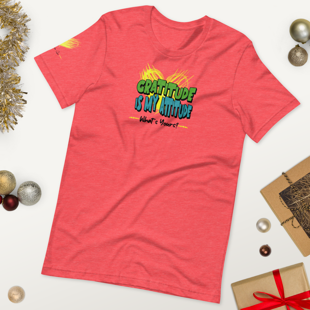 Gratitude Attitude T-shirt (5 color options) S-2X