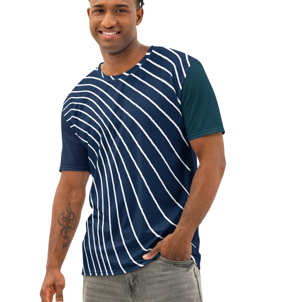 Navy Slideman T-shirt (S-2X)