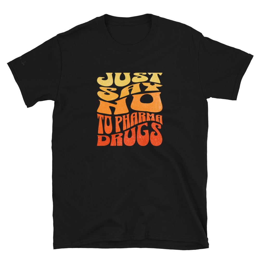 Colorfully Groovy Generation Just-Say-No Knows Unisex T-shirt (S-2X) 4 colors