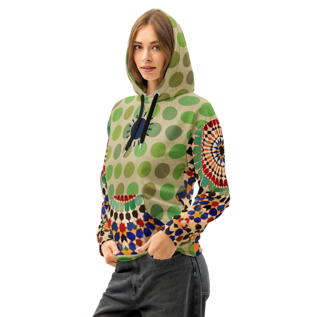 Tapestry Dot Hoodie (S-2X)