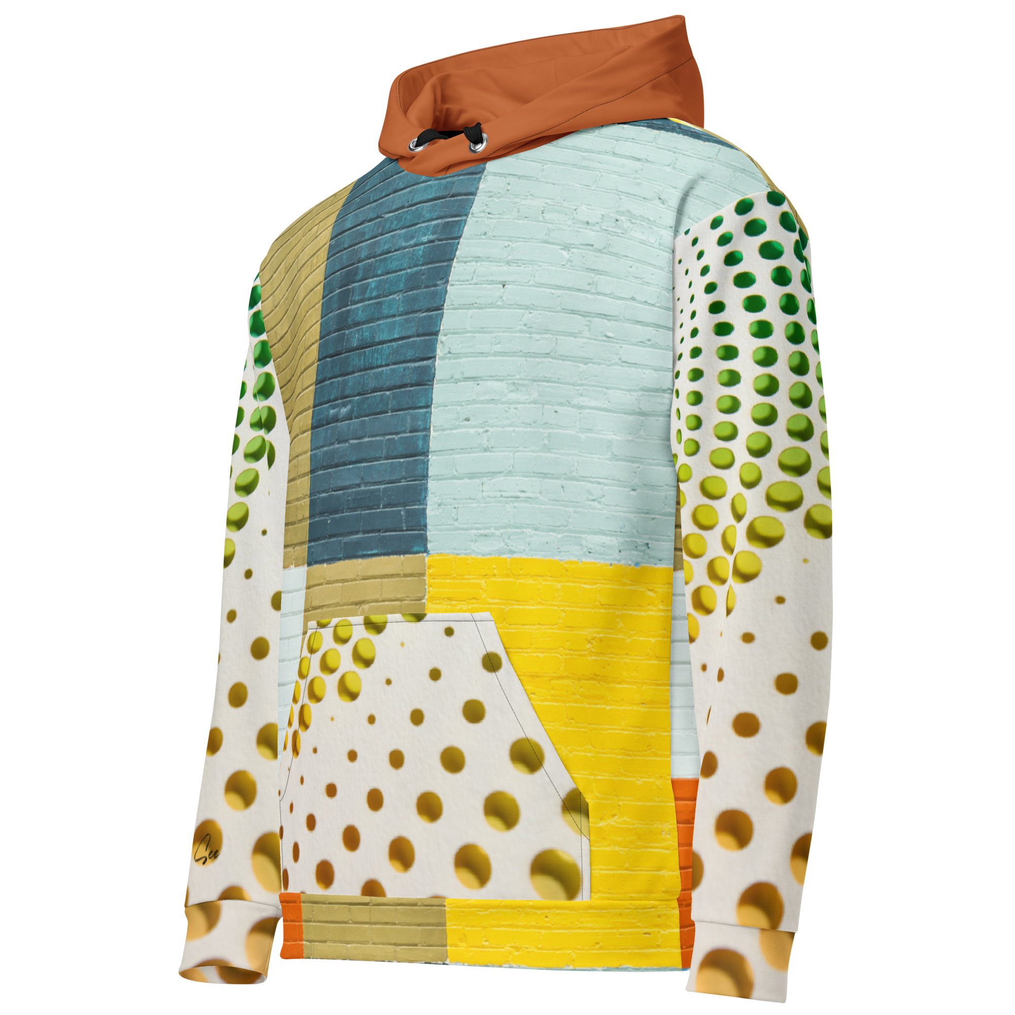 Digital Plaid Hoodie (S-2X)