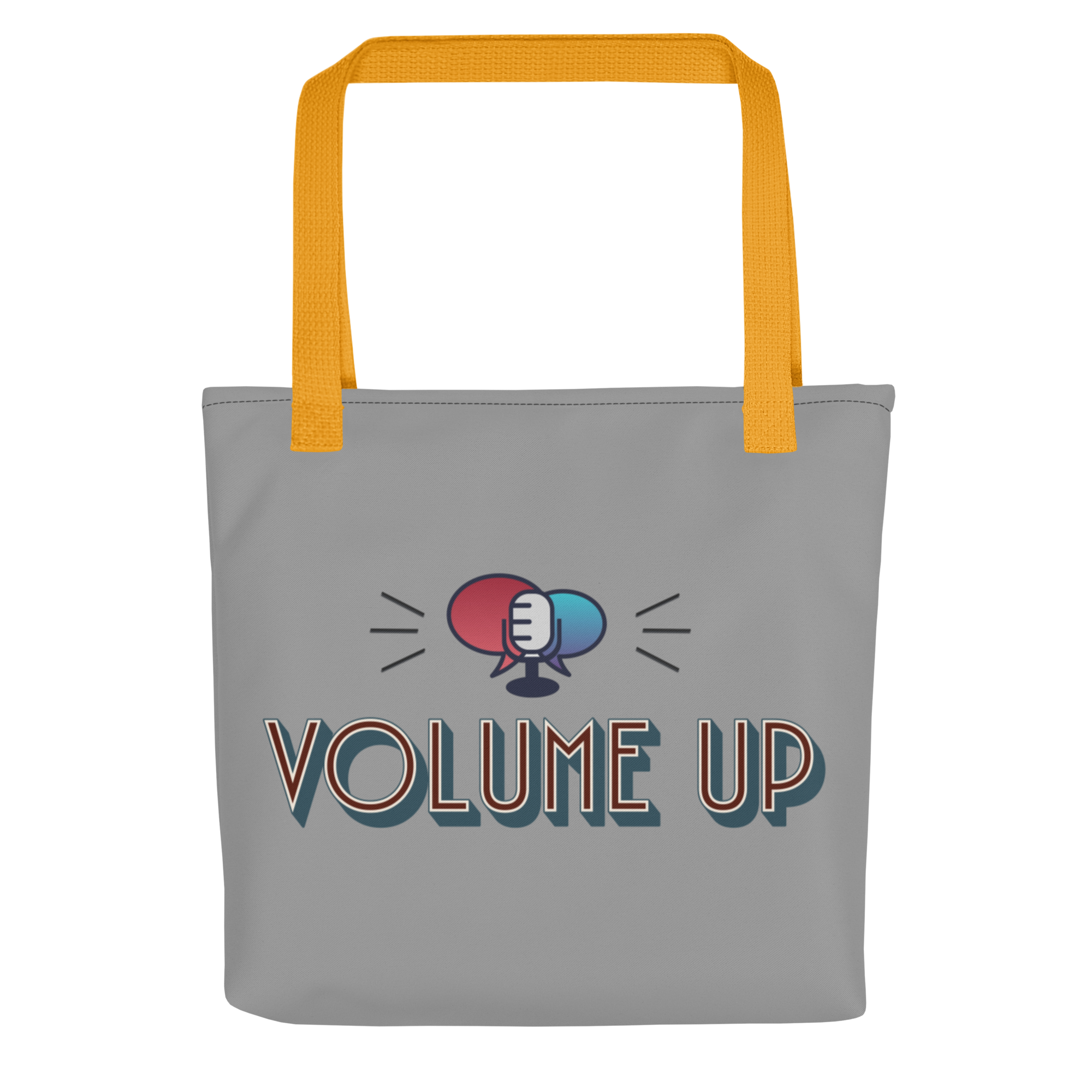 Retro, Vibrant, and Empowering Signature VOLUME UP All-Ages Tote Bag - 2 COLORS