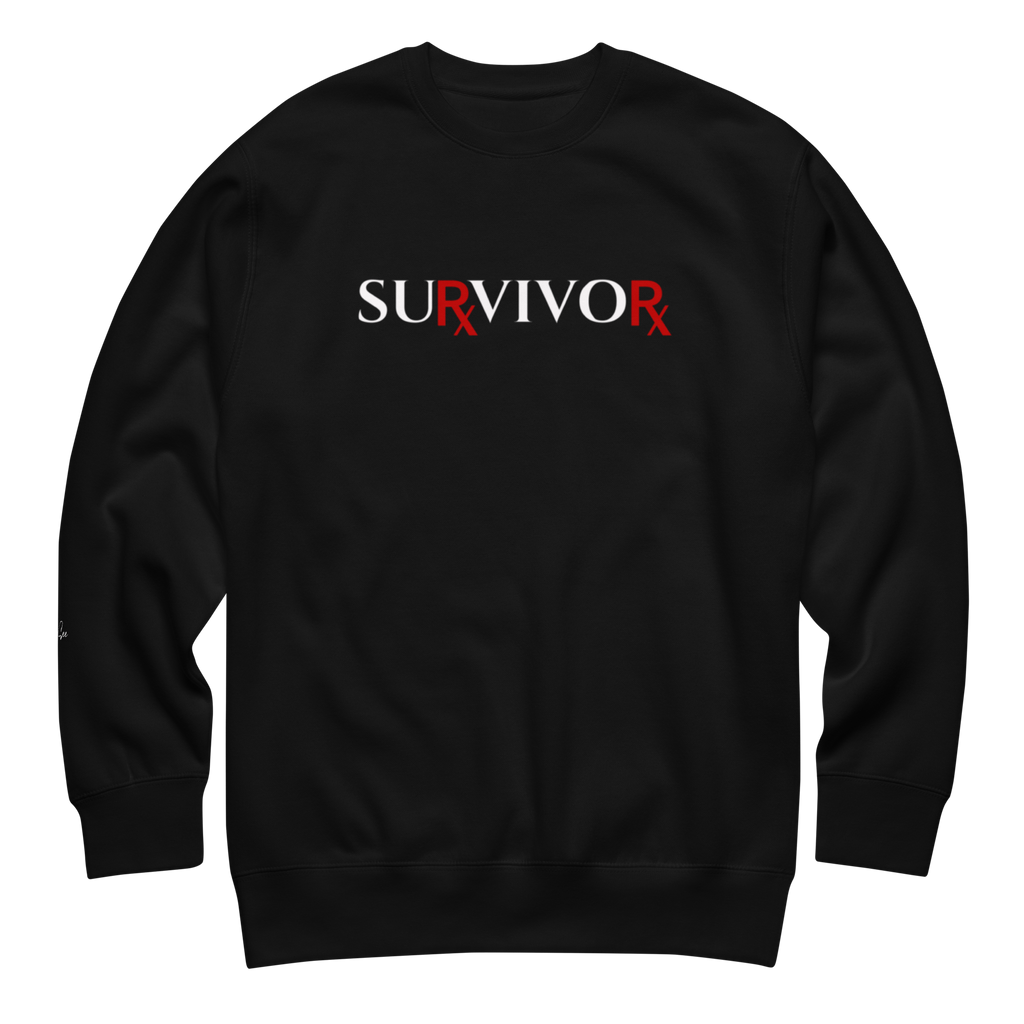 STRONG, BRAVE, and COURAGEOUS BIG PHARMA SURVIVOR Unisex Sweatshirt (S-2X) 5 COLORS