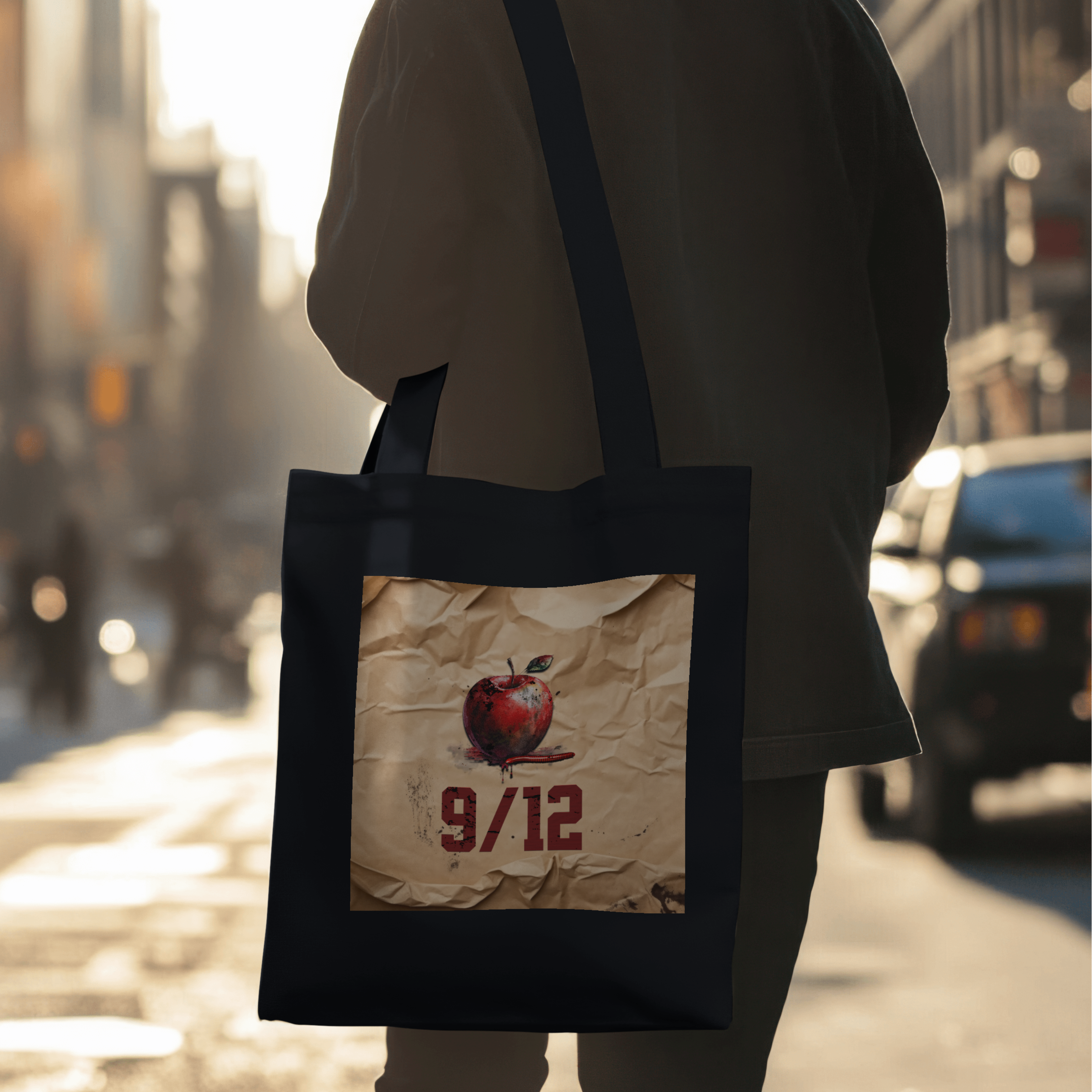 They Forgot 9/12 NYC Tote Bag (double sided print)