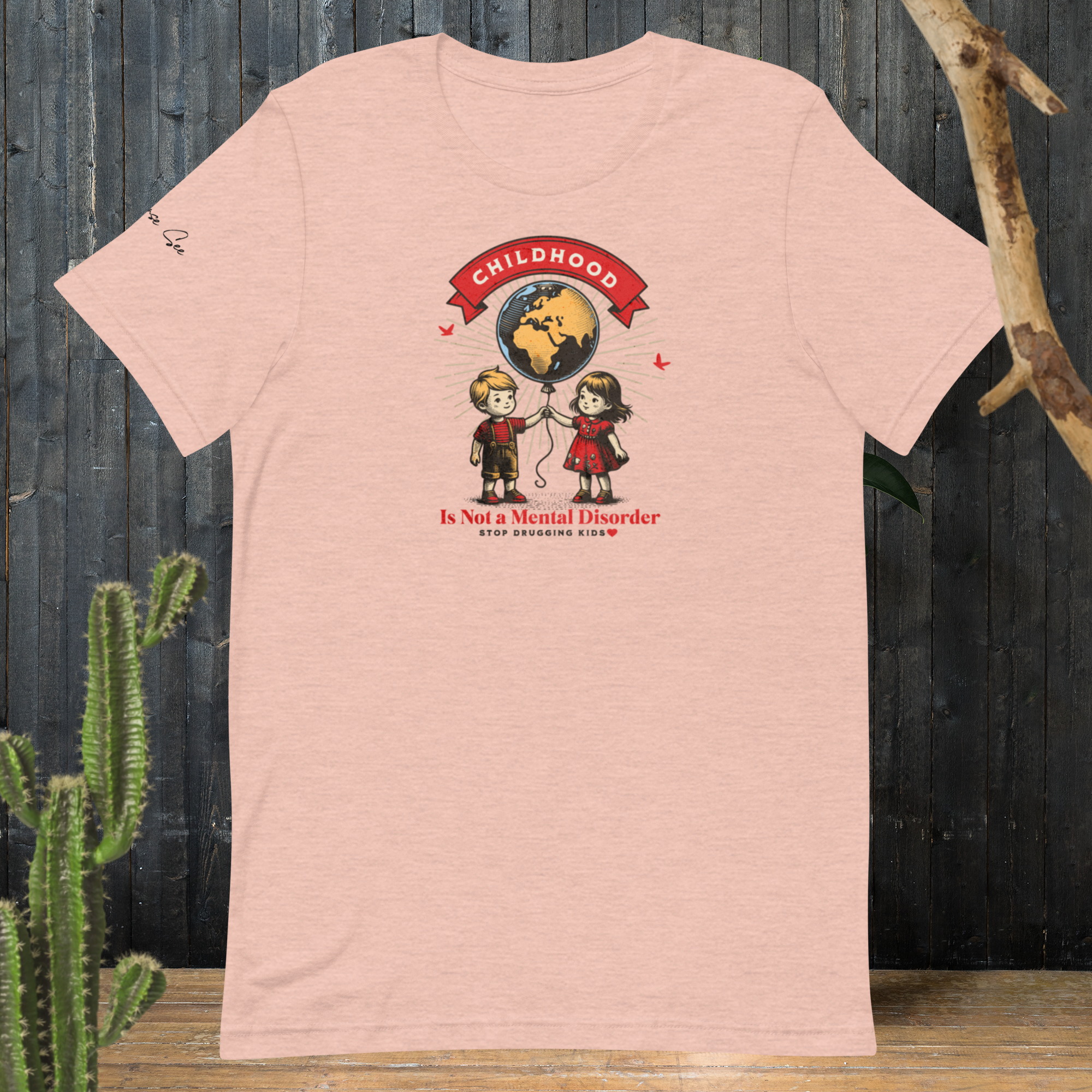 Childhood is Not a Mental Disorder tee (6 color options) XS - 2X