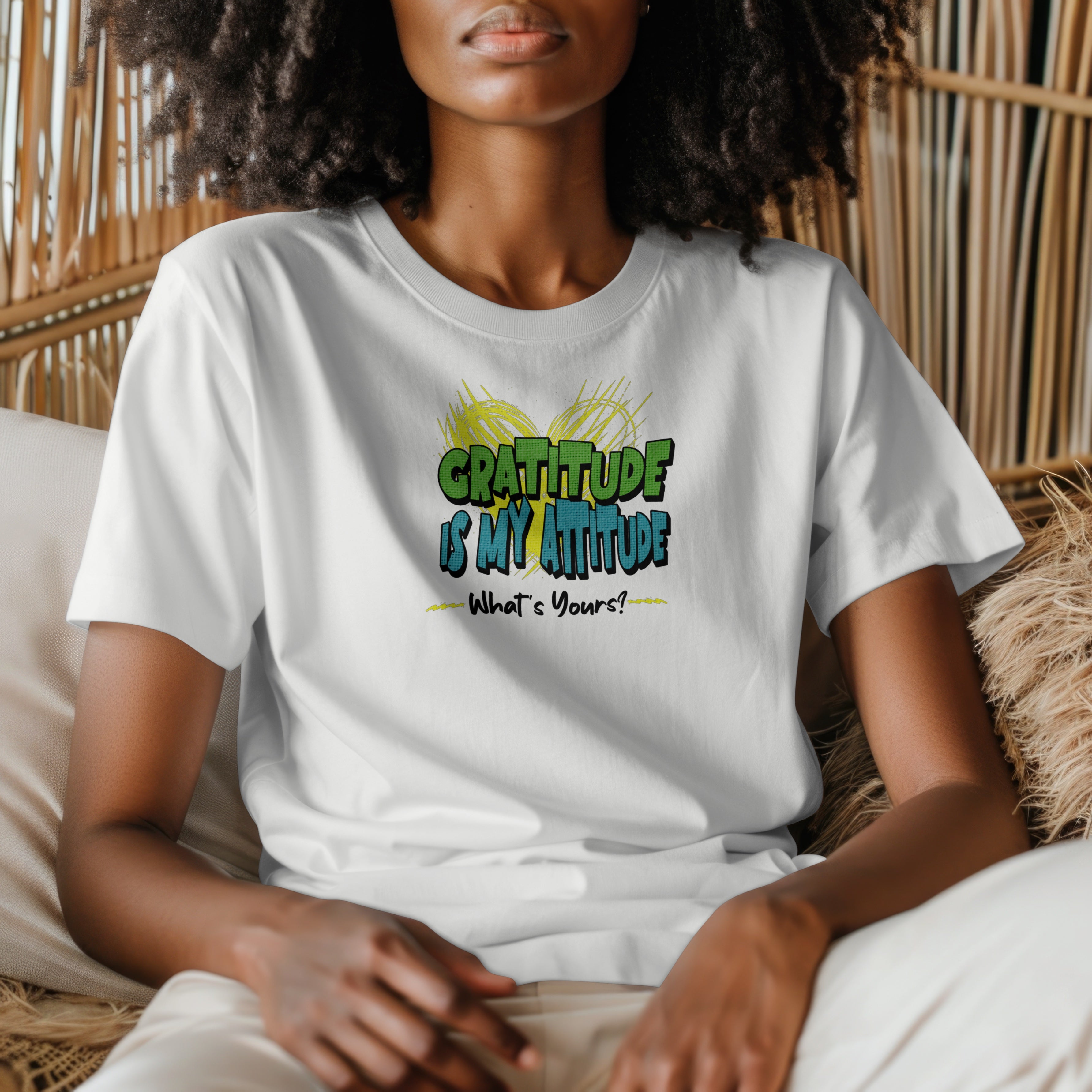 Gratitude Attitude T-shirt (5 color options) S-2X