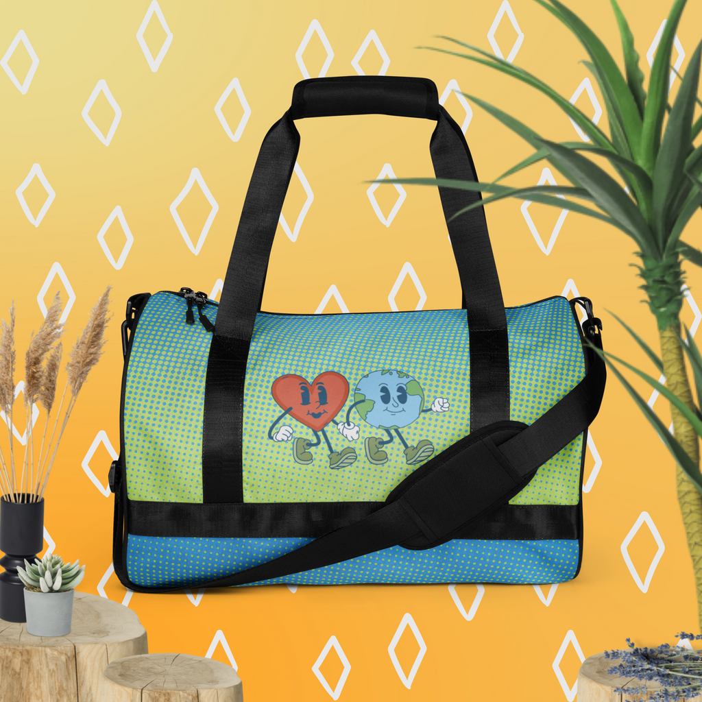 Happy Earth Duffle Bag