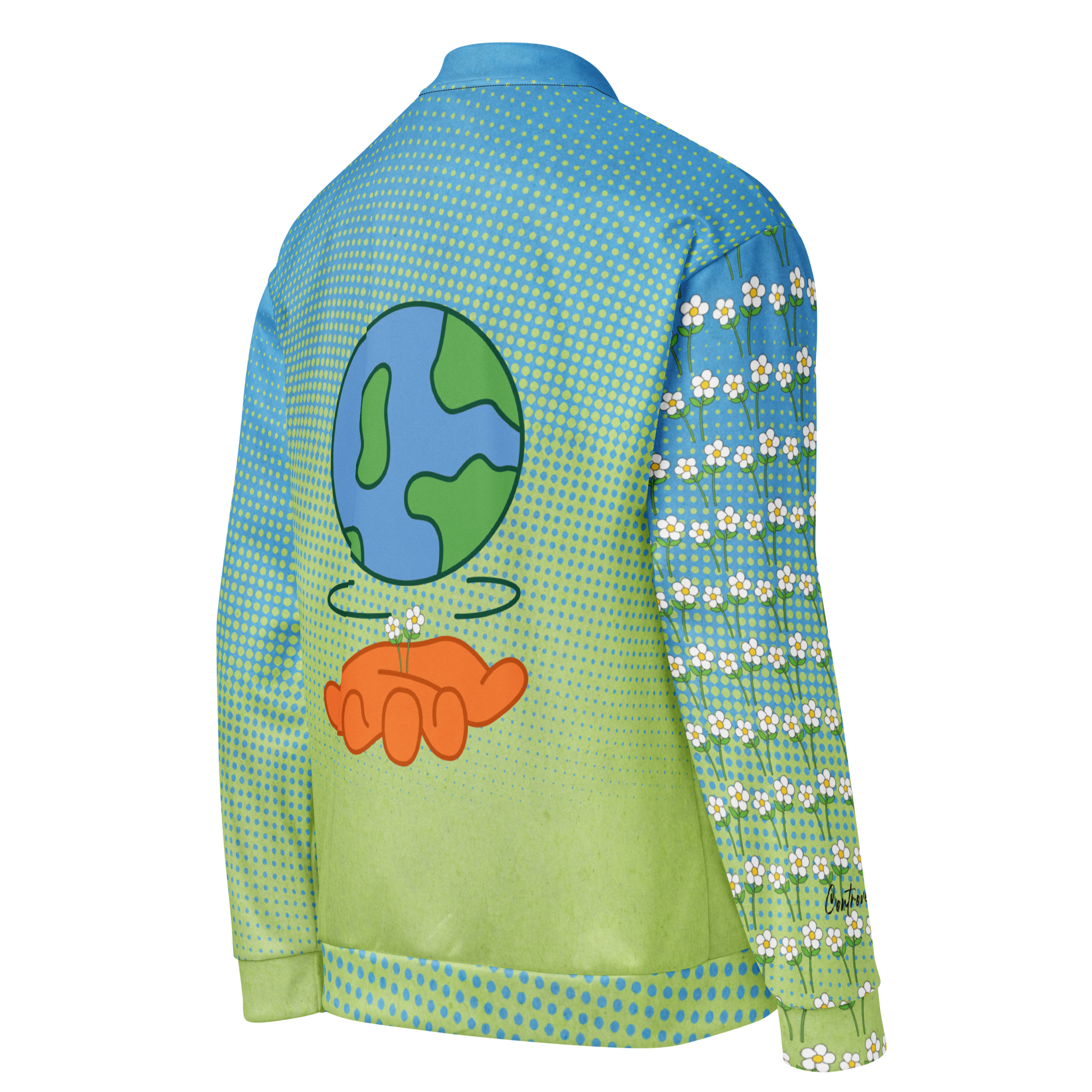 Happy Earth Bomber Jacket (S-2X)