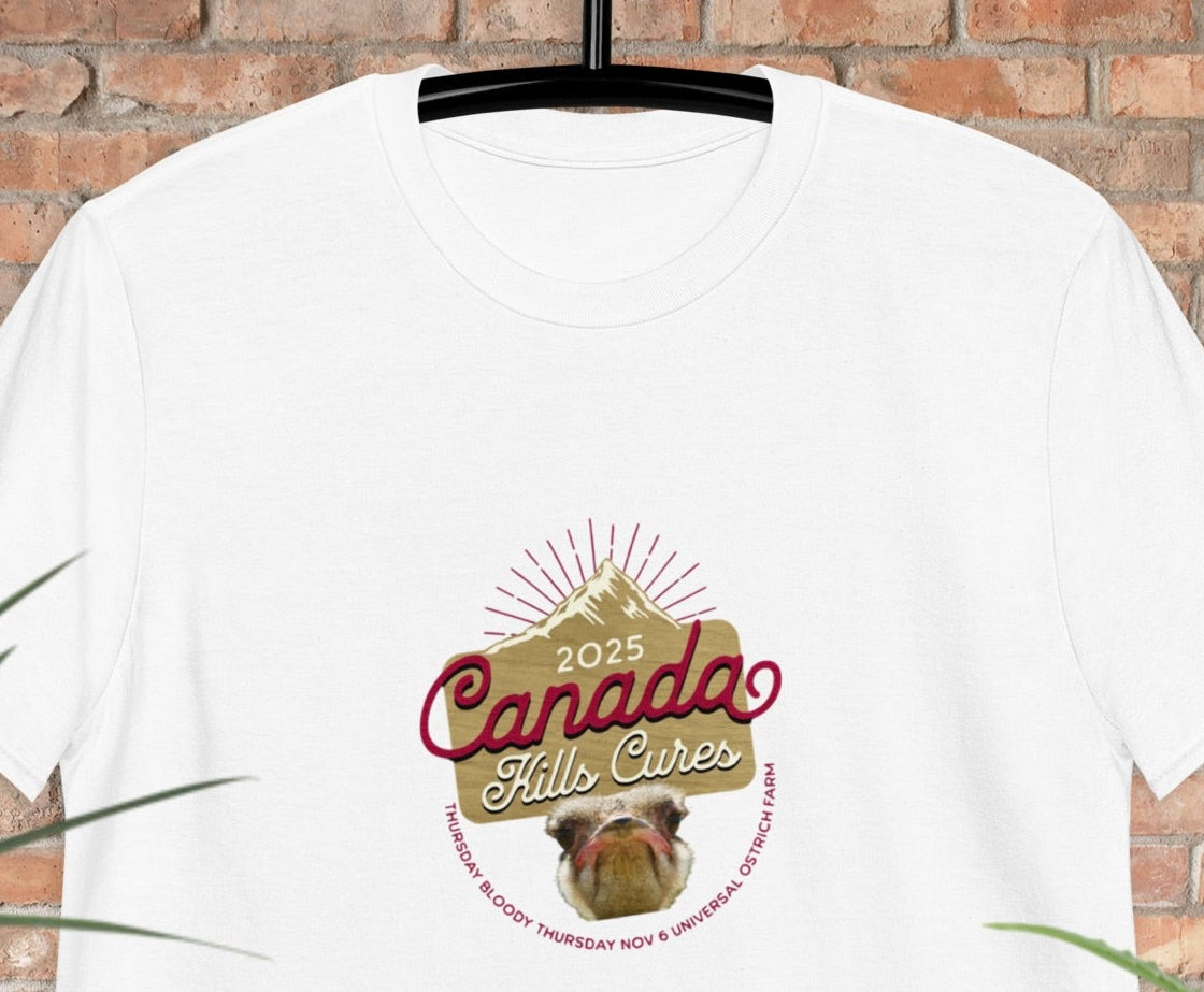Canada Kills Cures t-shirt for charity (6 color options) S-2X