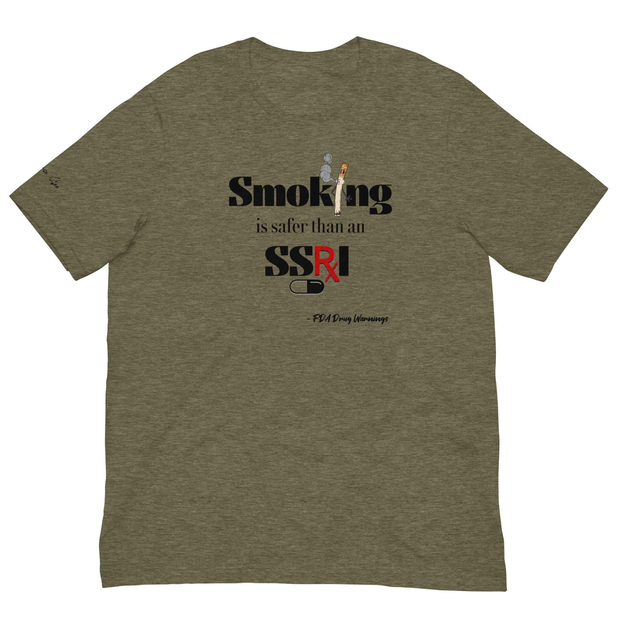 Provocative & Revealing Big Tobacco vs Big Pharma Premium Unisex T-Shirt (S-2x) 3 Colors
