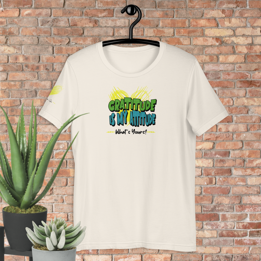 Gratitude Attitude T-shirt (5 color options) S-2X