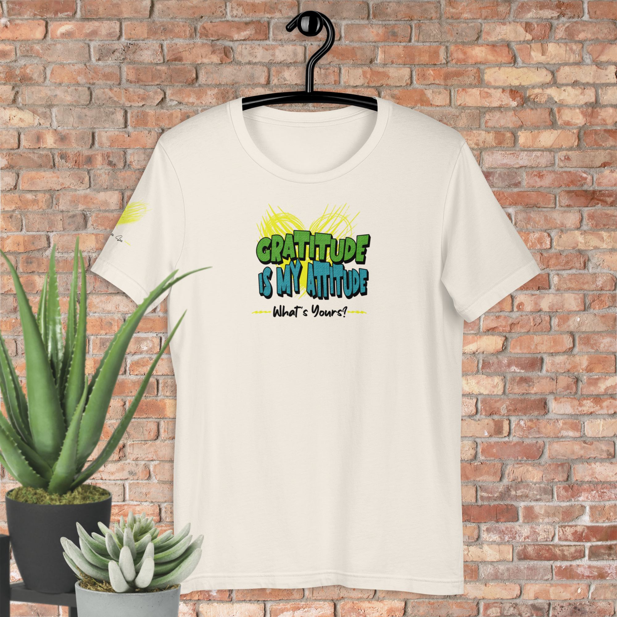 Gratitude Attitude T-shirt (5 color options) S-2X