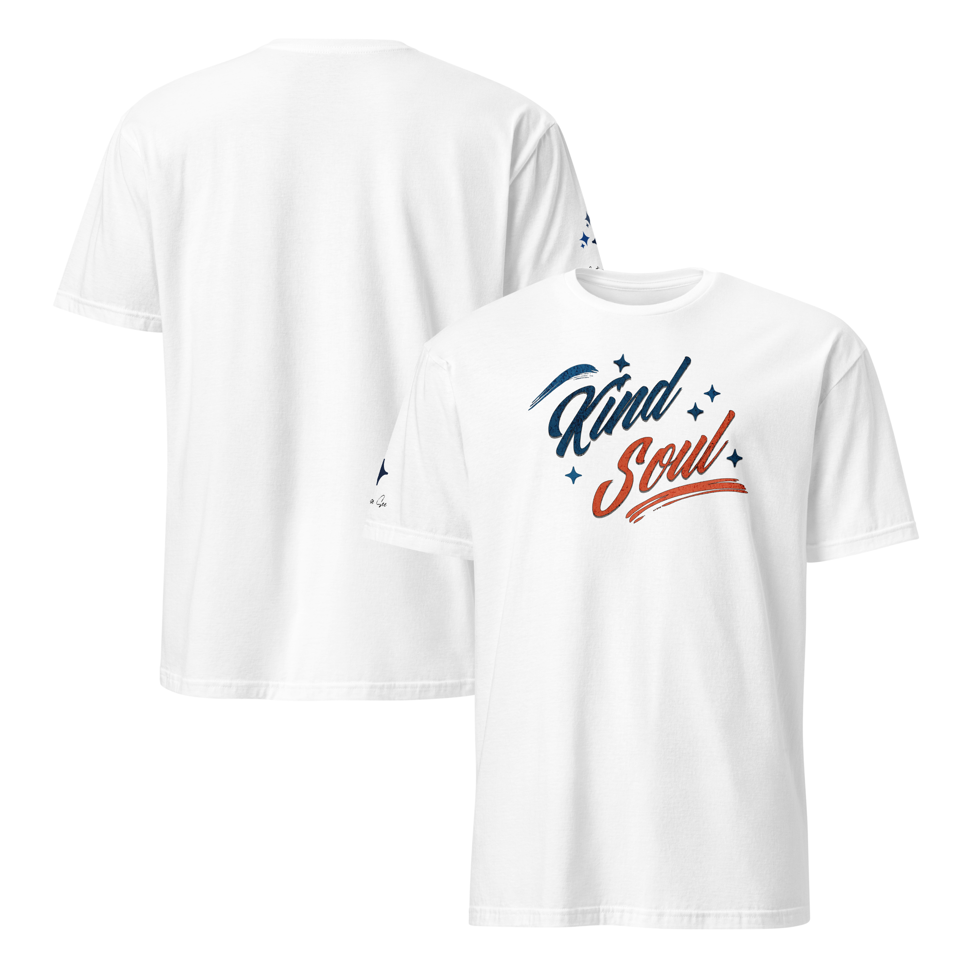 Expressively Generous, Kindhearted, Thoughtful, Considerate, and Compassionate Kind Soul Retro Unisex T-shirt (S-2X) 4 COLORS