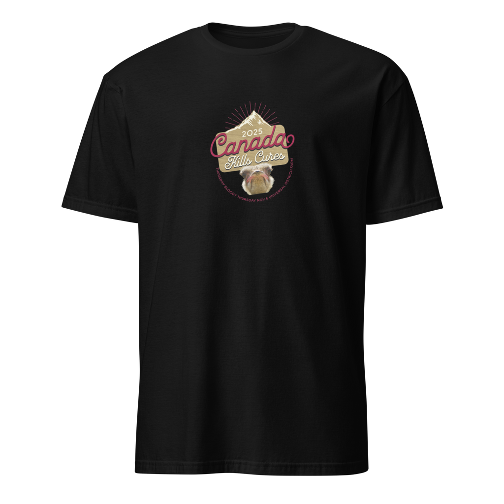 Canada Kills Cures t-shirt for charity (6 color options) S-2X