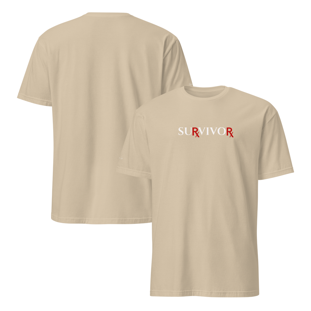 Brave, Courageous, Heroic Big Pharma Loses Survivor Wins Unisex T-shirt (S-2X) 5 COLORS