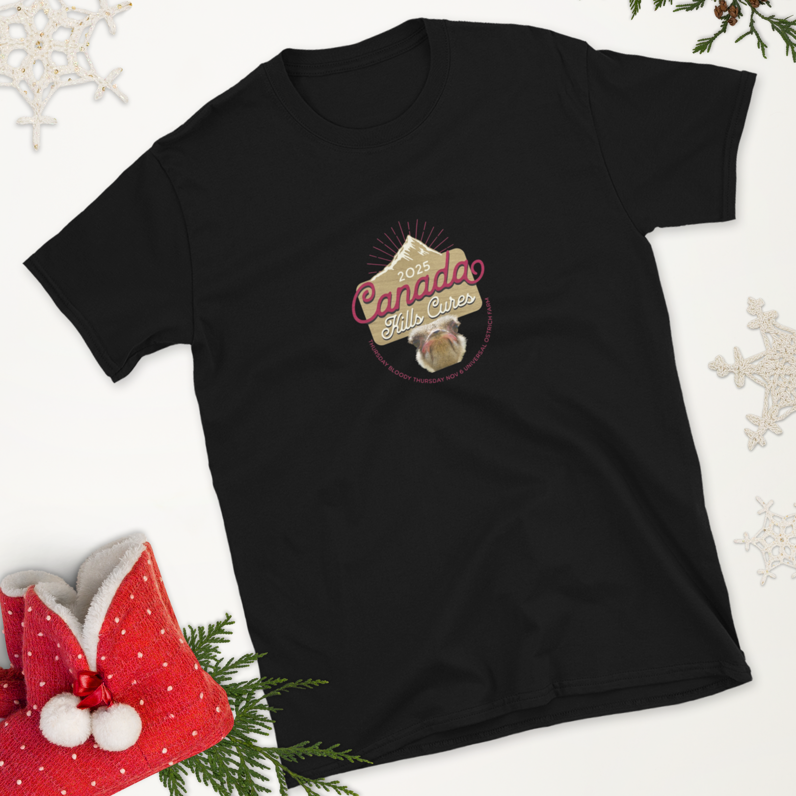 Canada Kills Cures t-shirt for charity (6 color options) S-2X