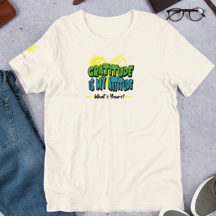 Gratitude Attitude T-shirt (5 color options) S-2X