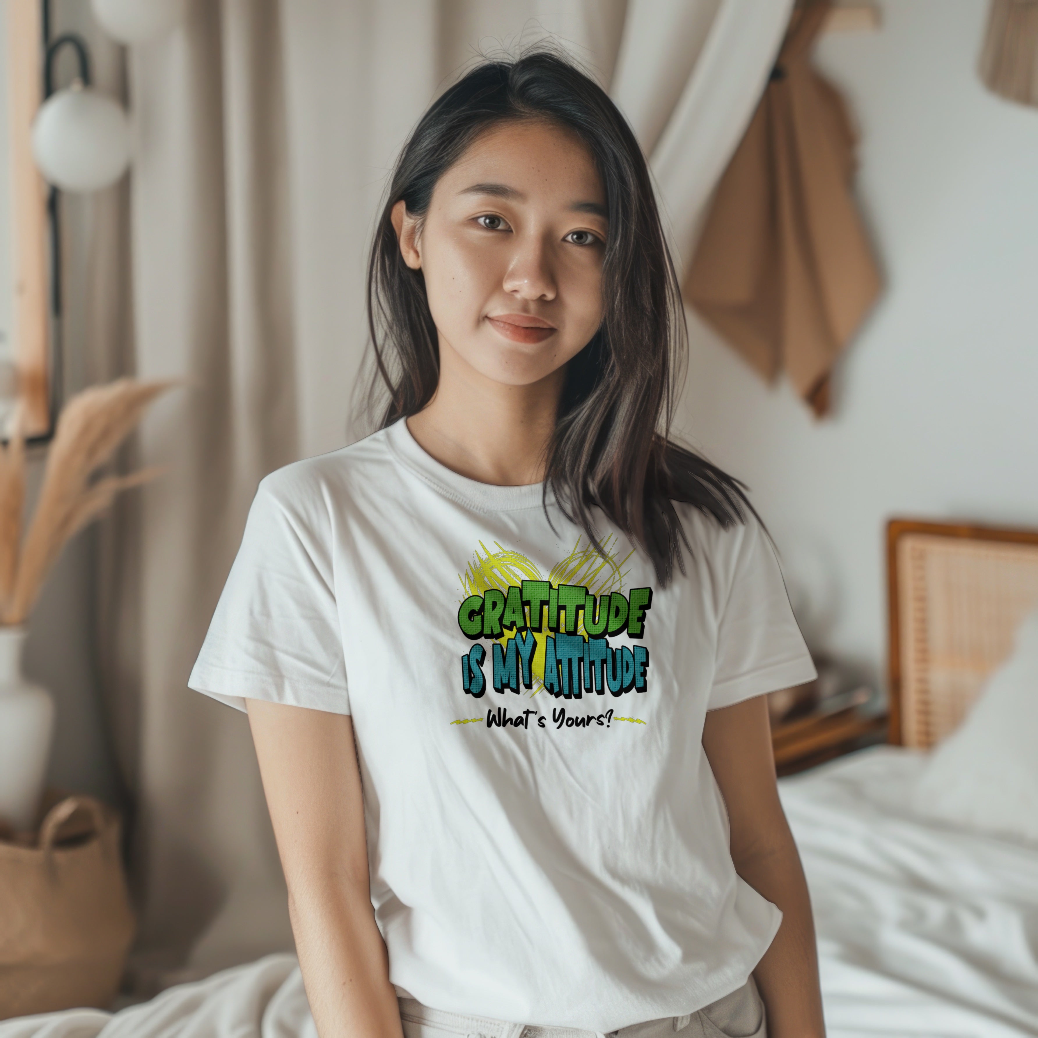 Gratitude Attitude T-shirt (5 color options) S-2X