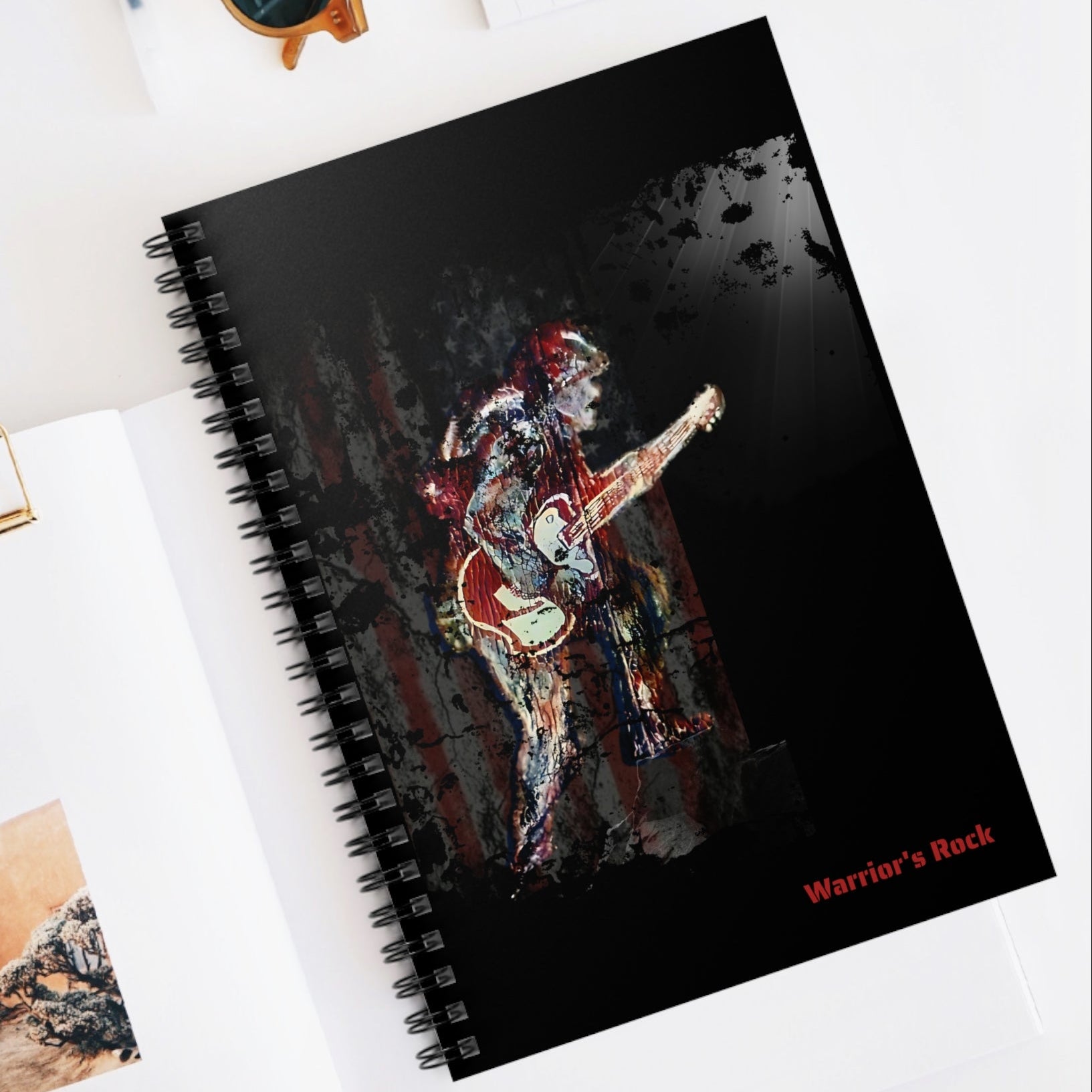 Warrior's Rock Spiral Notebook (ruled line)