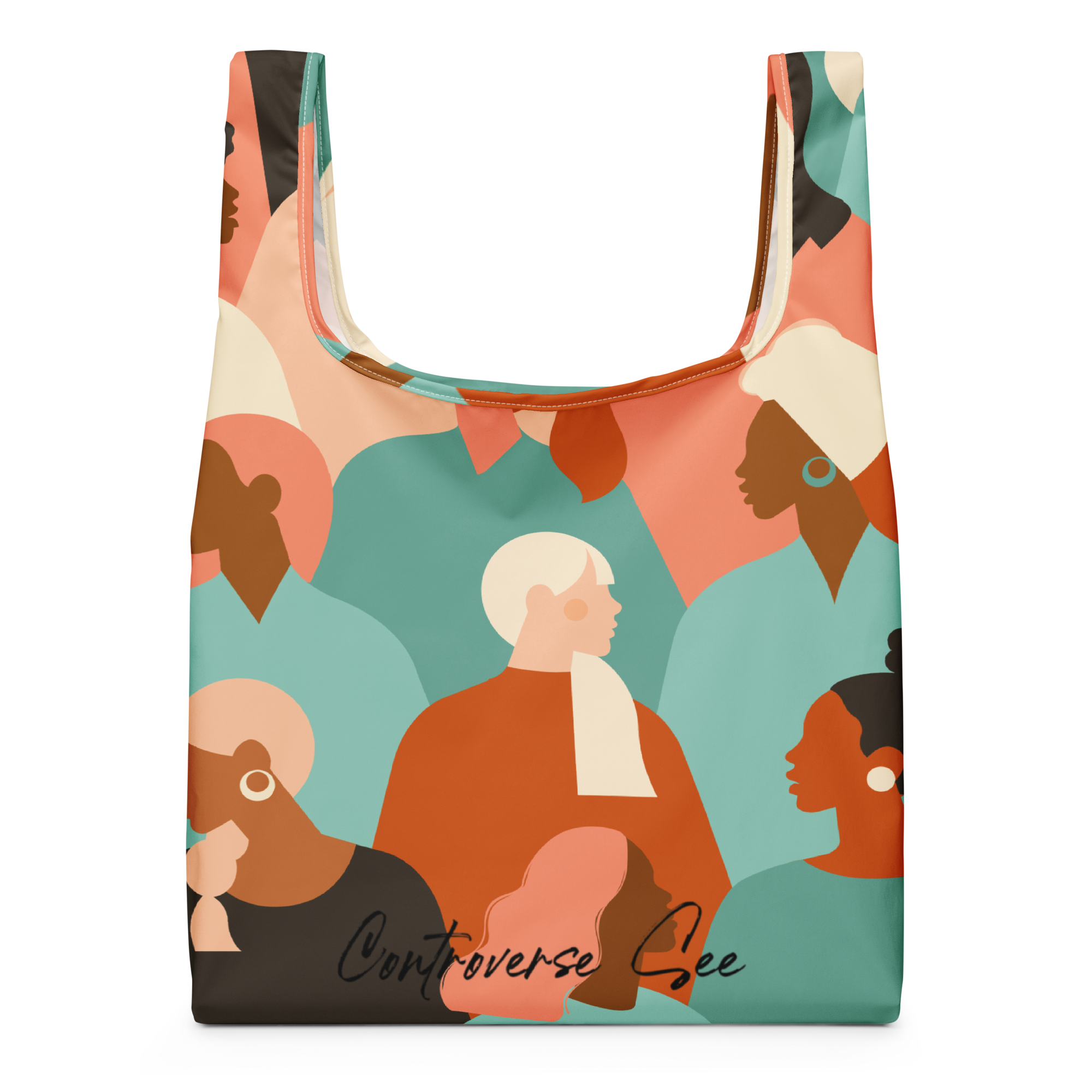 Colorfully, Confidently, All-American Inclusivity Black is Not a Bad Word Carry-All Shopping Tote Bag