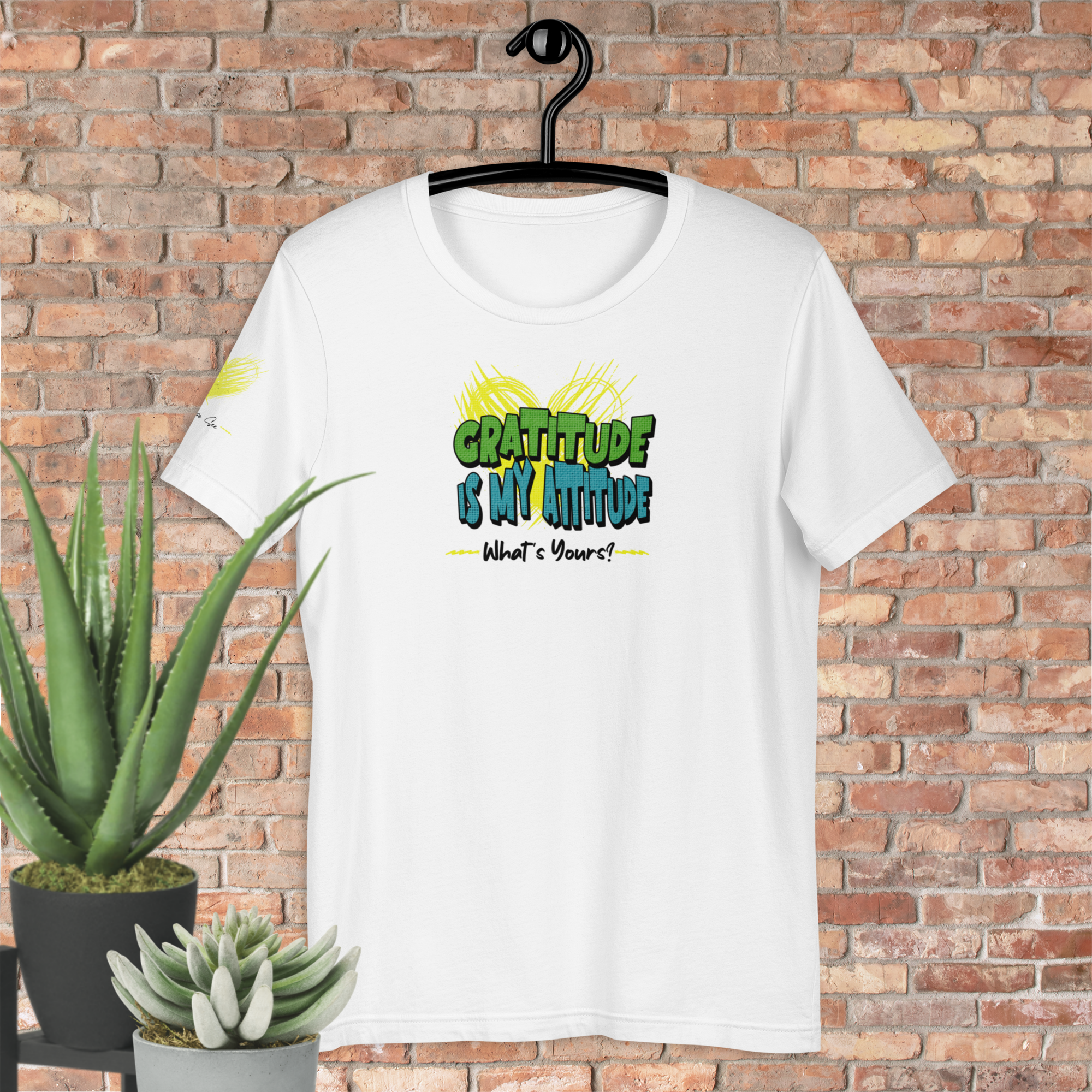 Gratitude Attitude T-shirt (5 color options) S-2X