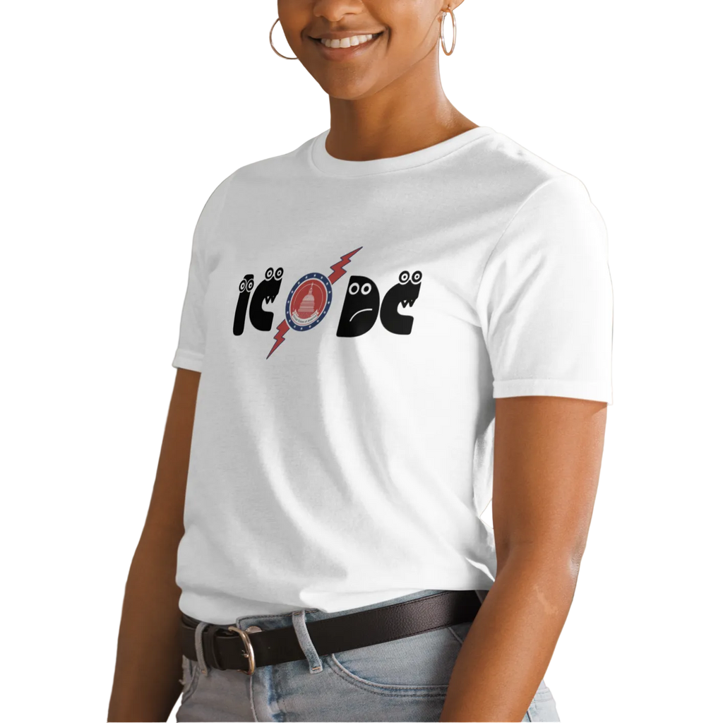 Comical Political Parody Naughty DC Politicians Can't Hide Unisex T-shirt (S-2X) 6 Colors