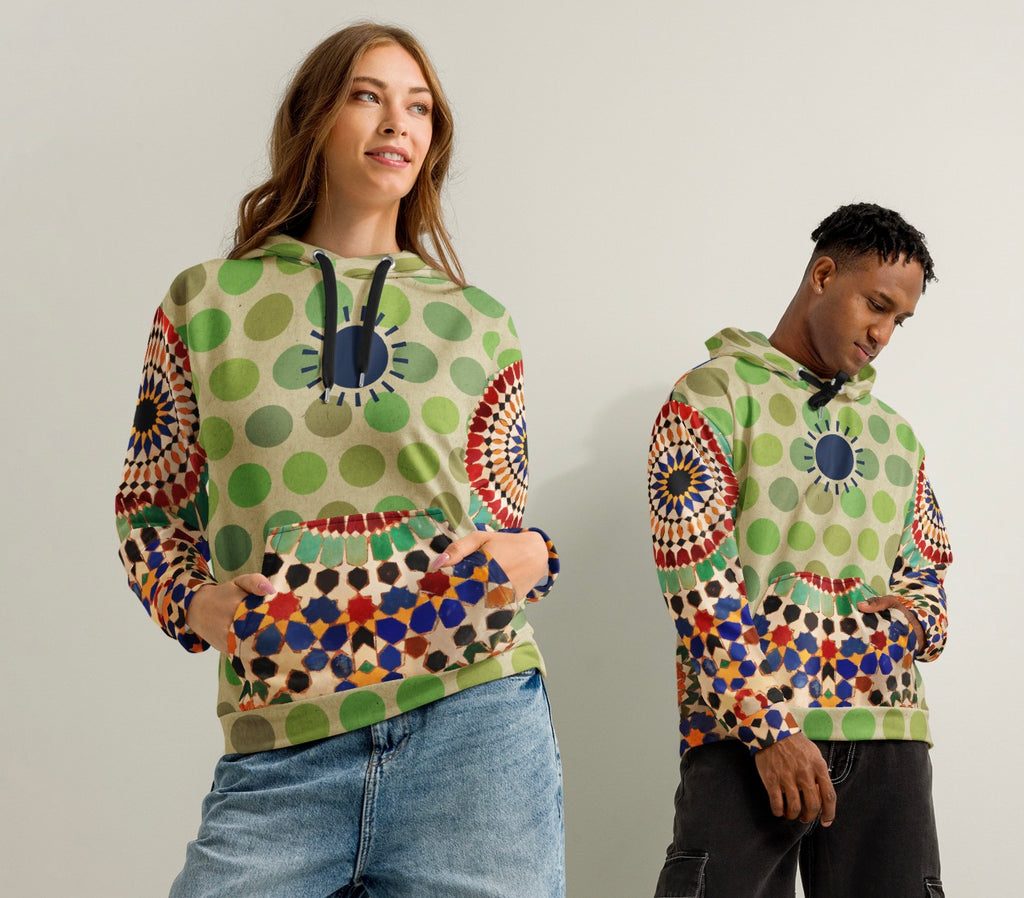 Tapestry Dot Hoodie (S-2X)