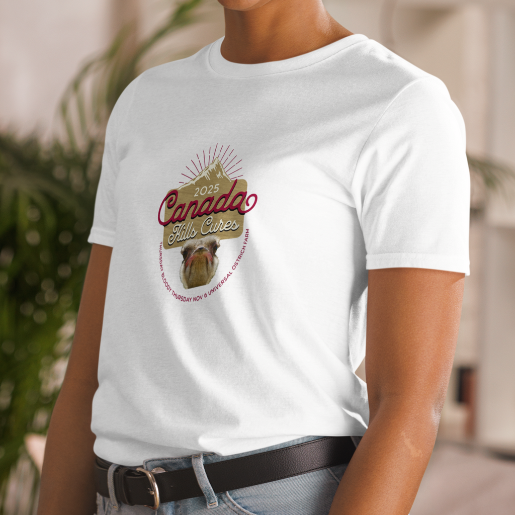 Canada Kills Cures t-shirt for charity (6 color options) S-2X