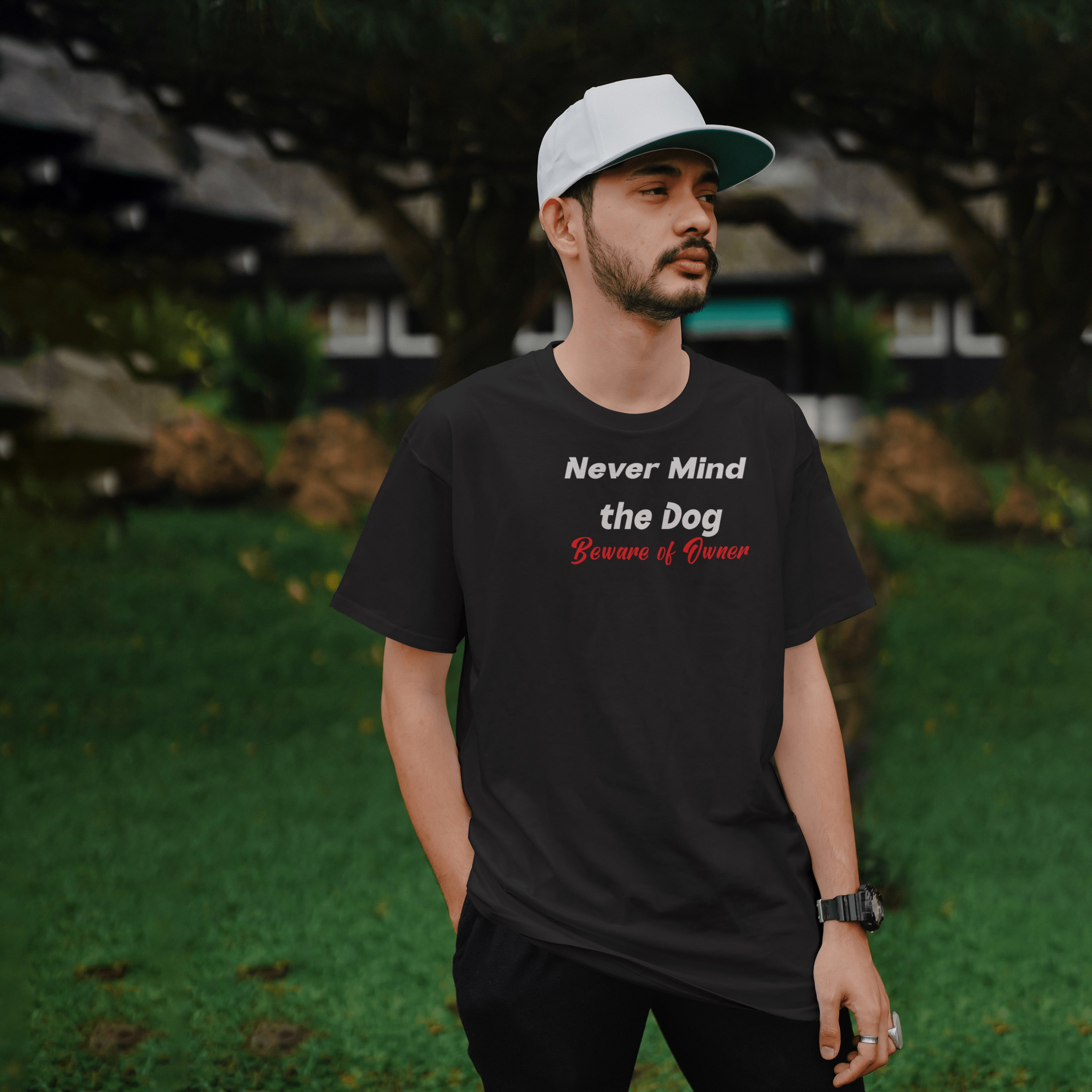 Never Mind the Dog t-shirt (6 color options) XS-3X