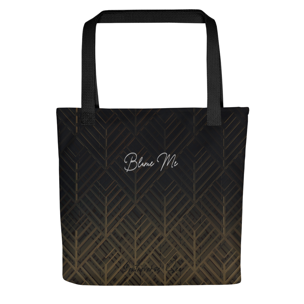 Sassy, Satirical, Adorably Angelic It's All My Fault Blame Me Tote Bag - 2 COLORS