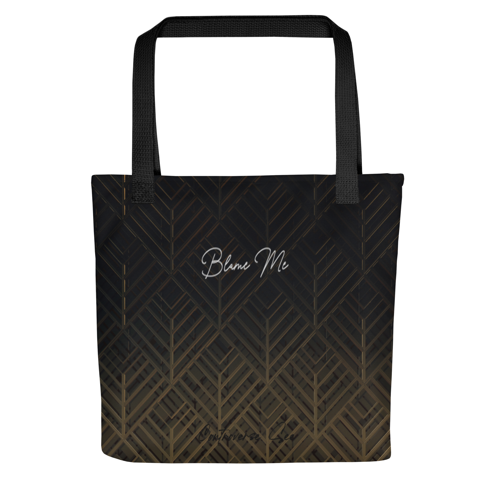 Sassy, Satirical, Adorably Angelic It's All My Fault Blame Me Tote Bag - 2 COLORS