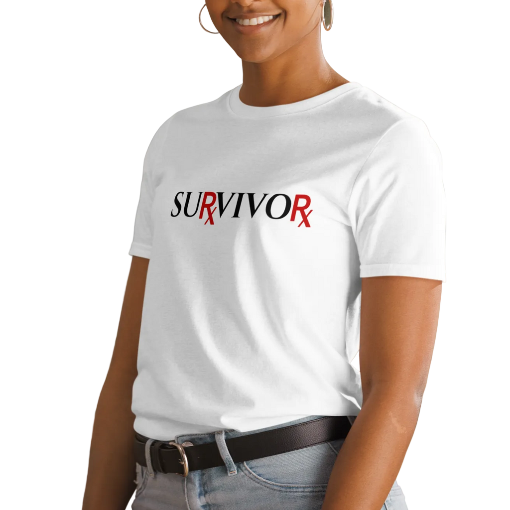 COURAGEOUS, INSPIRING, AND EMPOWERING PHARMACEUTICAL SURVIVOR SOFTSTYLE UNISEX T-SHIRT (S-2X) 5 COLORS