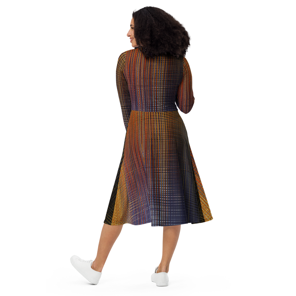 Stars on Fire Midi Pocket Dress