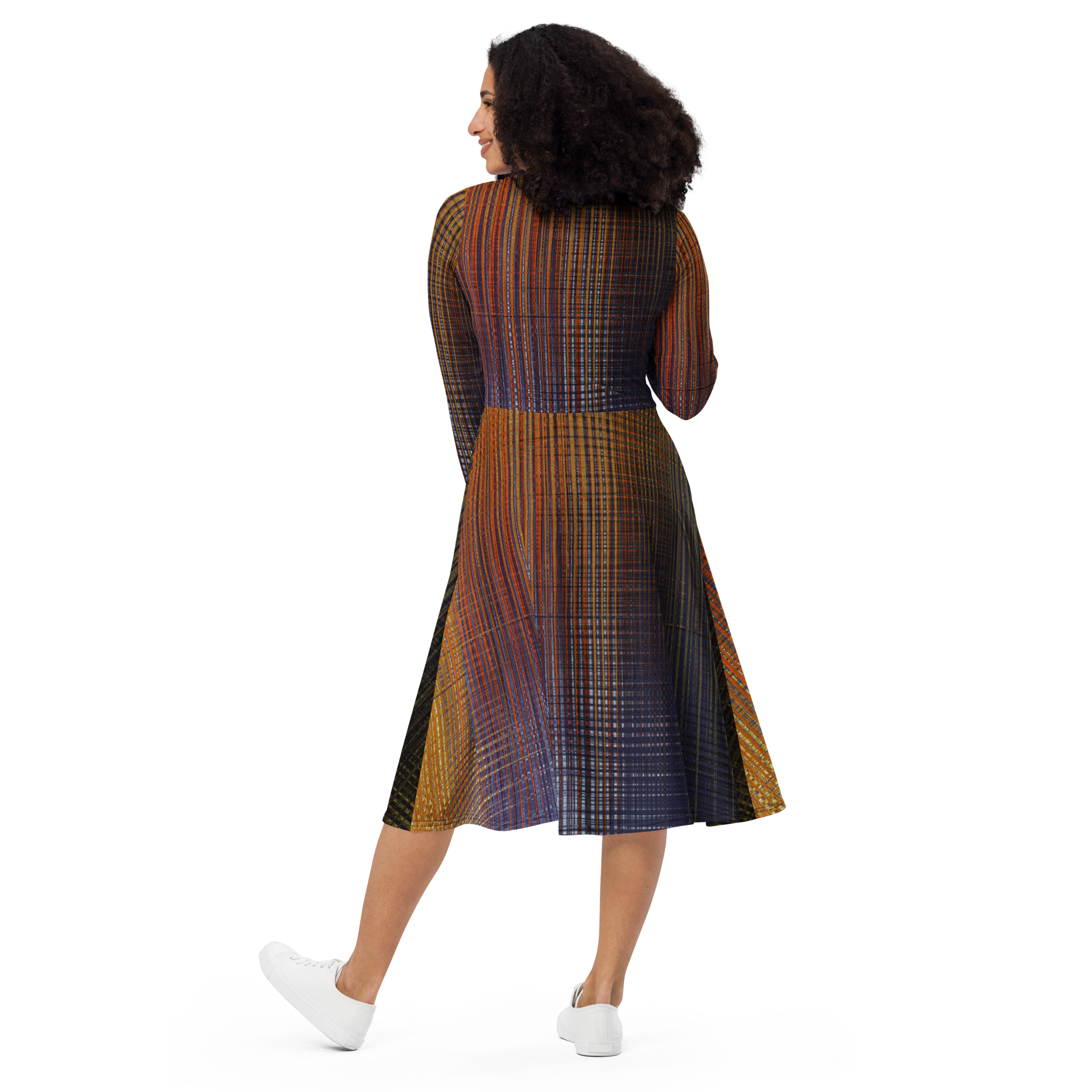 Stars on Fire Midi Pocket Dress