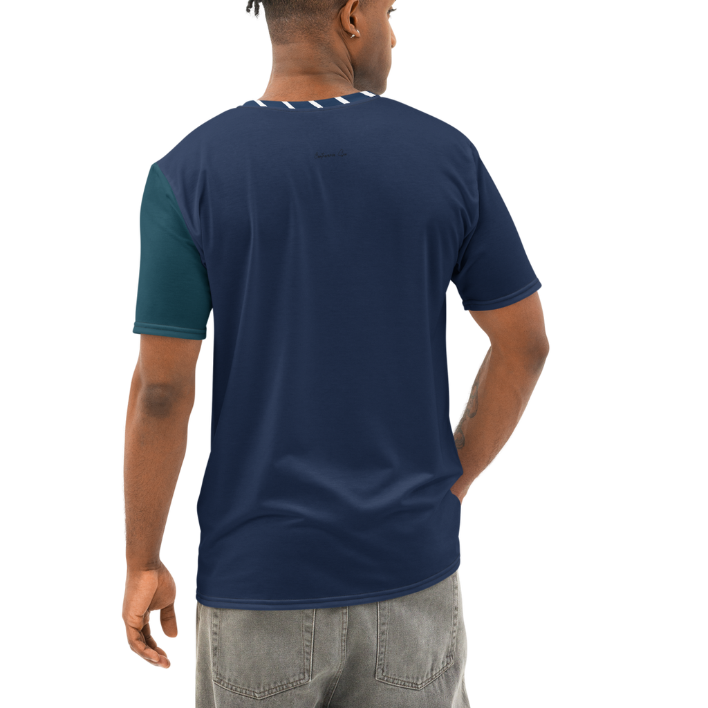 Navy Slideman T-shirt (S-2X)