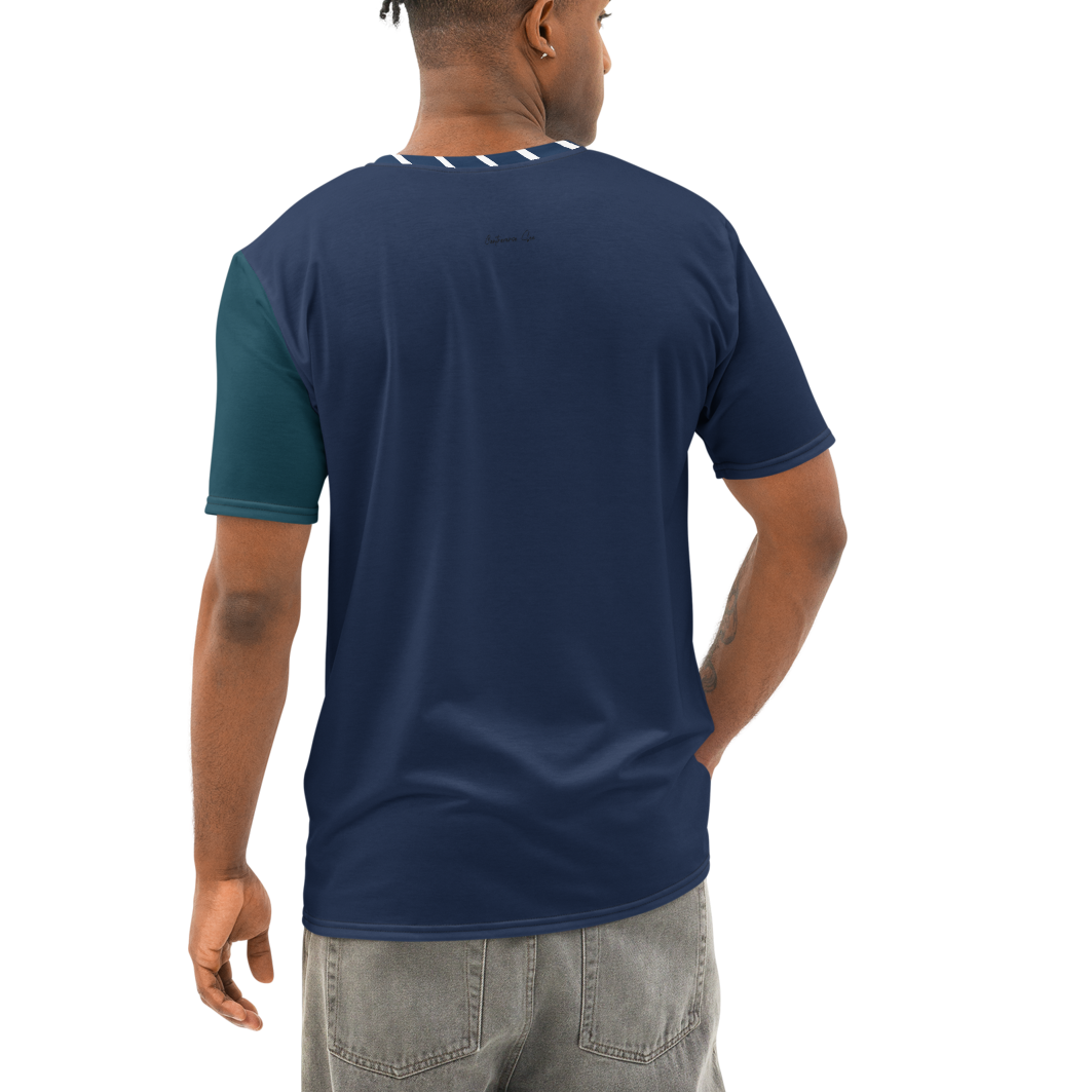 Navy Slideman T-shirt (S-2X)