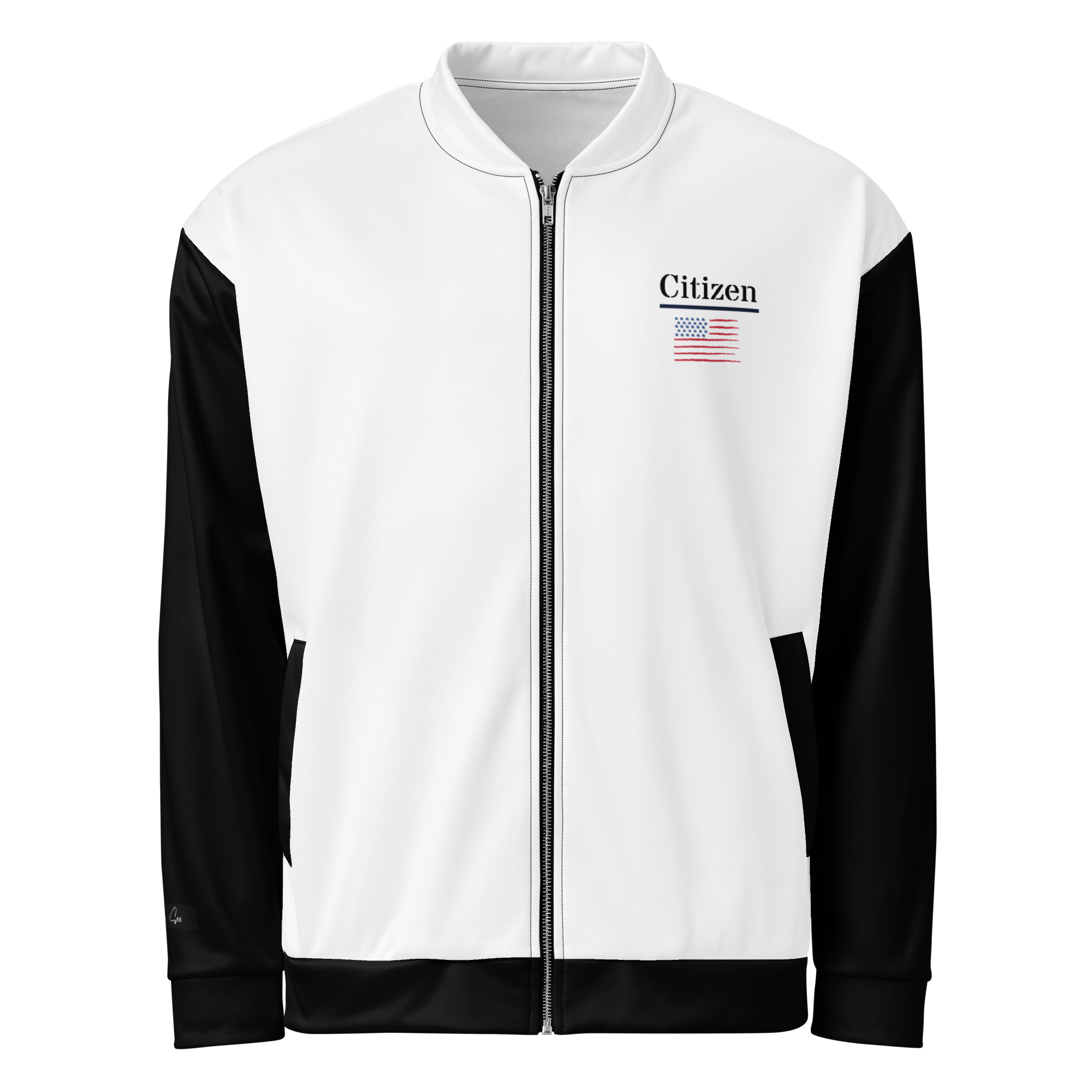 Uniting All Americans! Patriotic 1776 USA 250 Proud American Citizen Unisex Bomber Jacket (XS-3X)