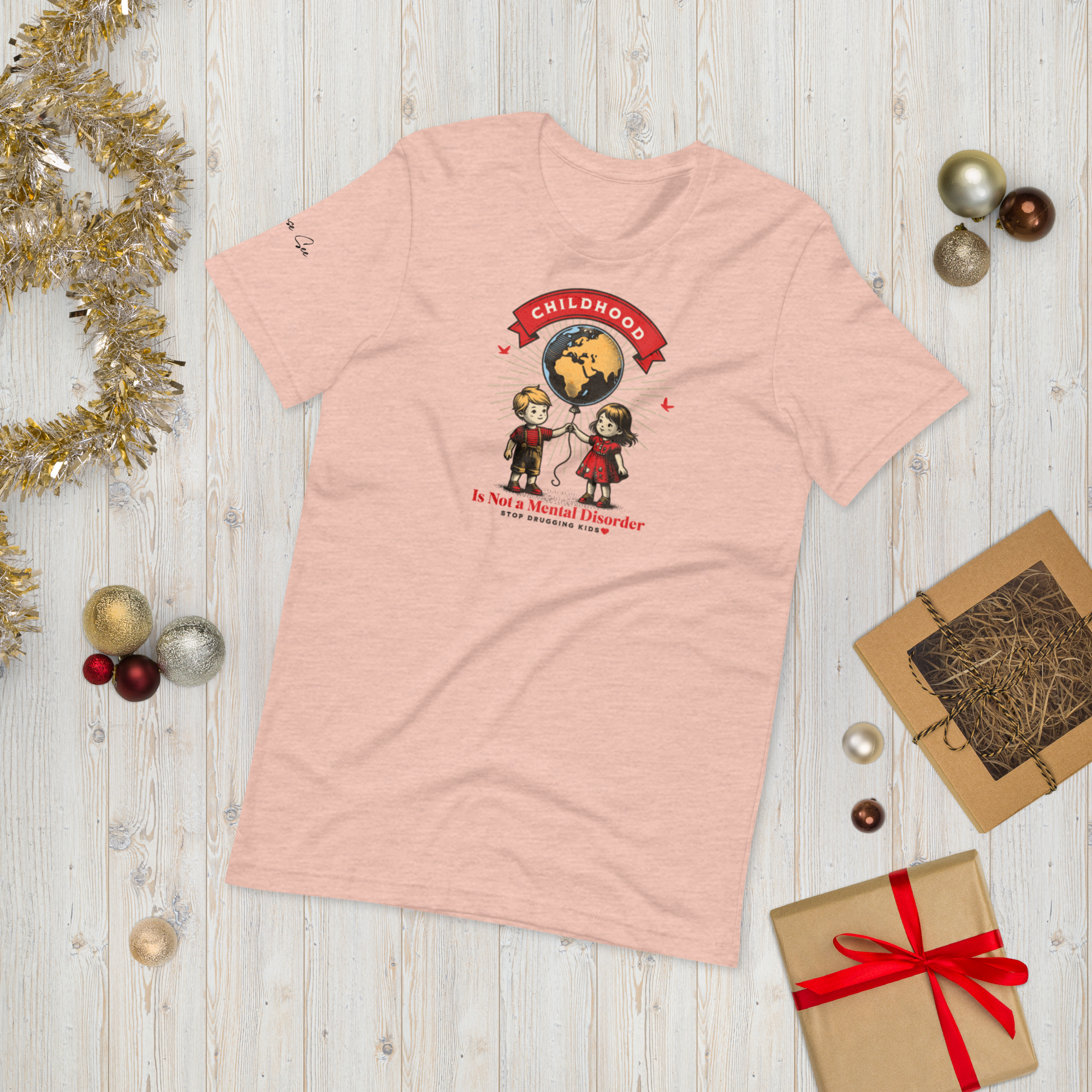 Childhood is Not a Mental Disorder tee (6 color options) XS - 2X