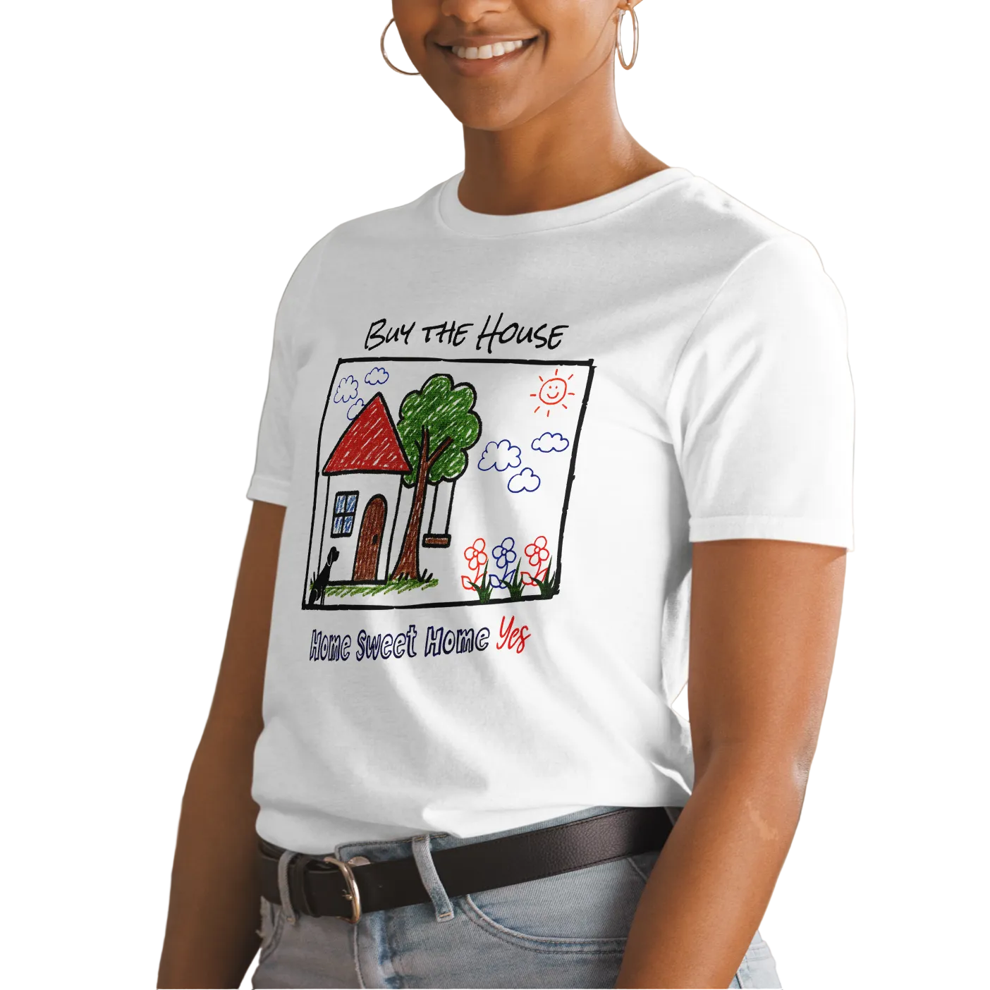 Encouragingly Sweet Homebuyer, Homeowner, Seller-Realtor Softsyle Unisex T-shirt (S-2X) 4 colors