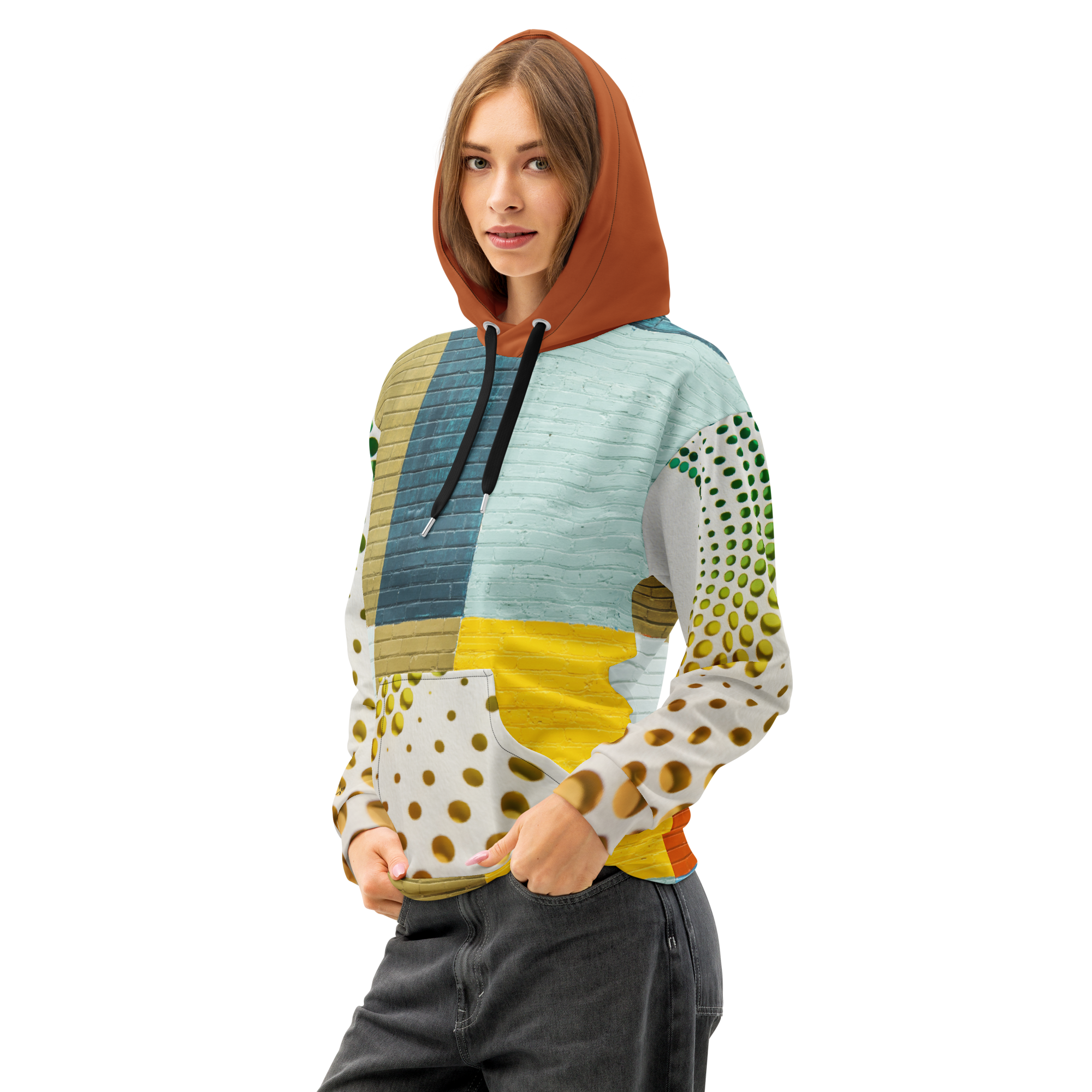 Digital Plaid Hoodie (S-2X)