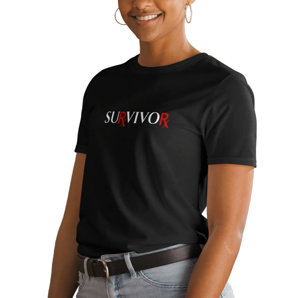 Brave, Courageous, Heroic Big Pharma Loses Survivor Wins Unisex T-shirt (S-2X) 5 COLORS
