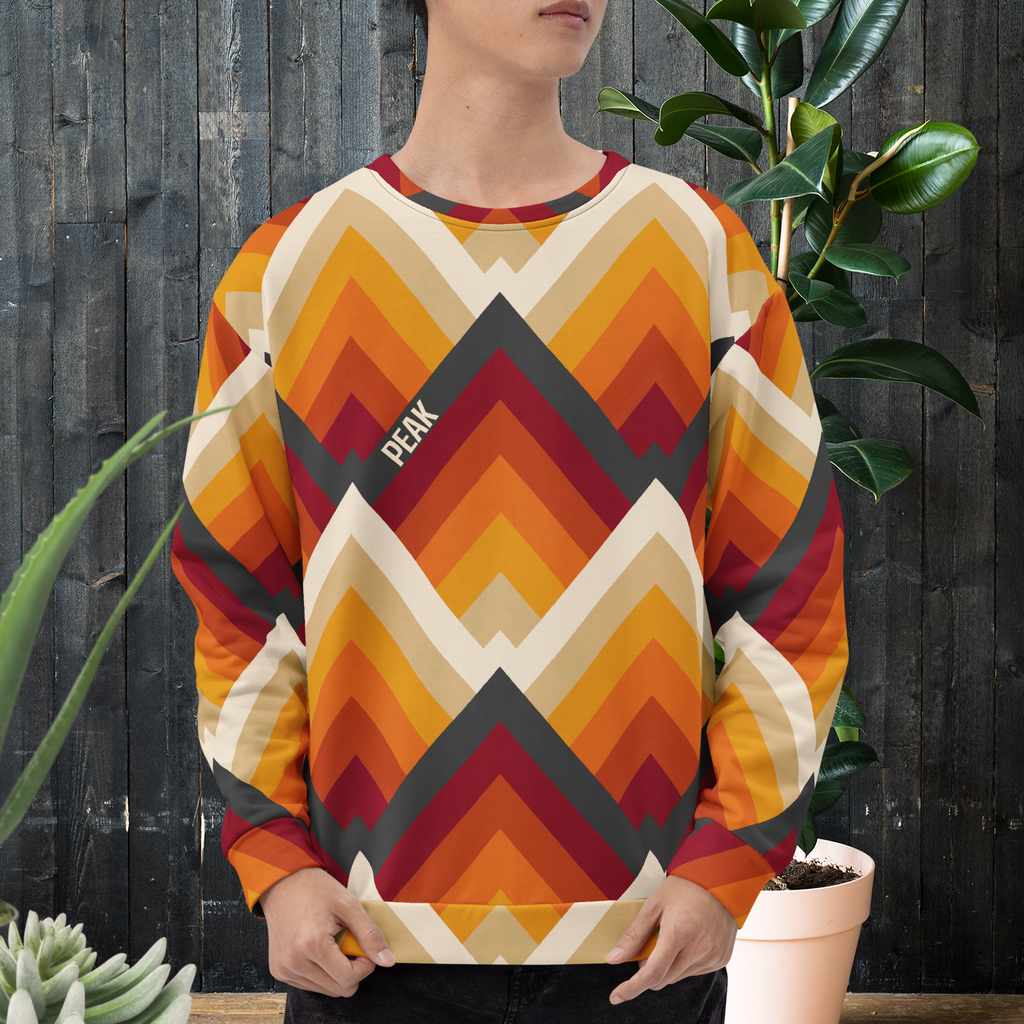 PEAK Geometric Sweatshirt (S-2X)