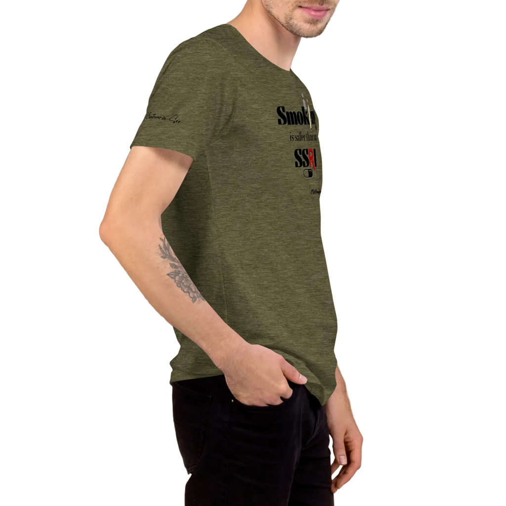 Provocative & Revealing Big Tobacco vs Big Pharma Premium Unisex T-Shirt (S-2x) 3 Colors