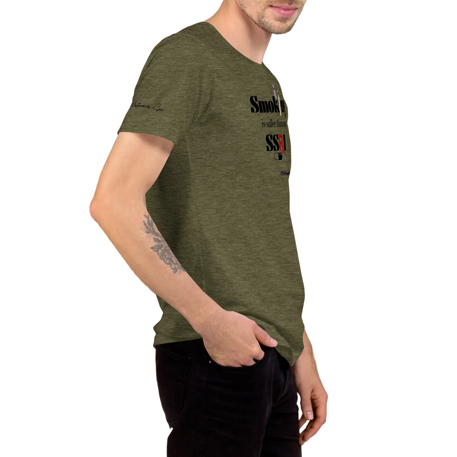 Provocative & Revealing Big Tobacco vs Big Pharma Premium Unisex T-Shirt (S-2x) 3 Colors