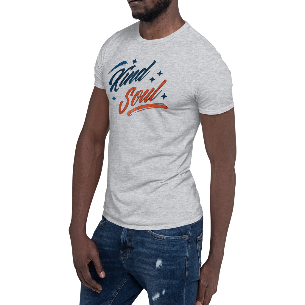 Expressively Generous, Kindhearted, Thoughtful, Considerate, and Compassionate Kind Soul Retro Unisex T-shirt (S-2X) 4 COLORS