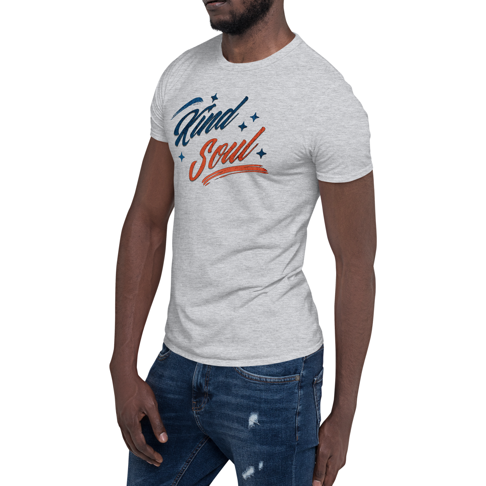 Expressively Generous, Kindhearted, Thoughtful, Considerate, and Compassionate Kind Soul Retro Unisex T-shirt (S-2X) 4 COLORS