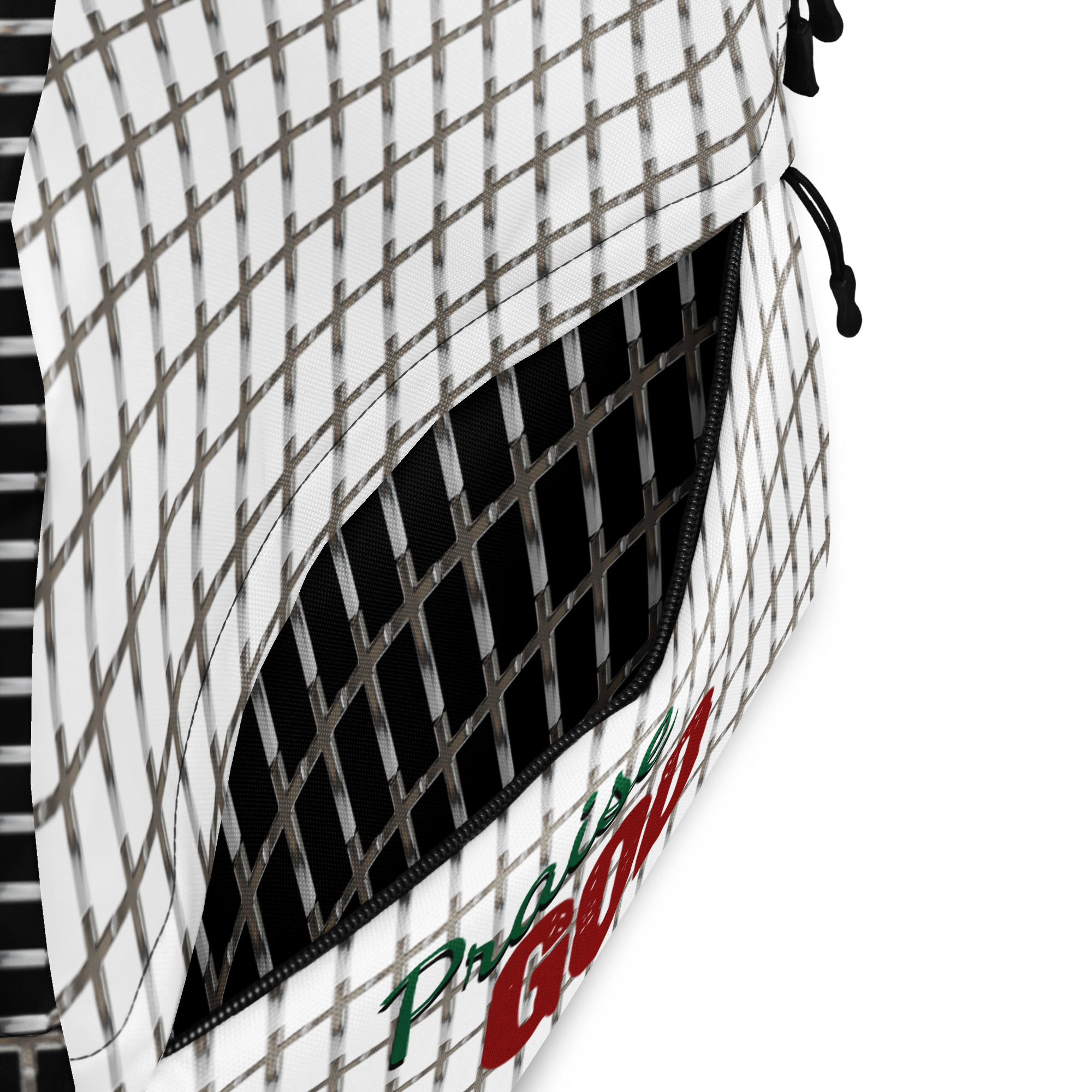 Praise God Chrome Cross Backpack